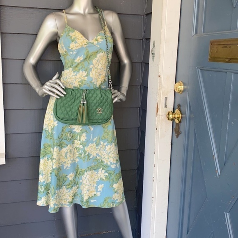 COPY — Vintage MICHAEL KORS Silk Floral Summer Dress XS - Picture 4 of 6